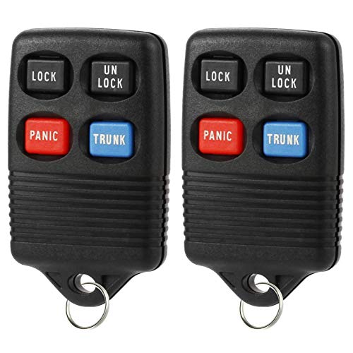 For Keyless Entry Remote Key Fob 4btn 3165189, GQ43VT4T - 2 PACK