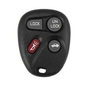 x autohaux 315mhz abo1502t replacement keyless entry remote car key fob for cadillac seville 2000 for chevrolet impala lumina malibu monte carlo 2000 for oldsmobile 88 98 1996-1999 4 buttons