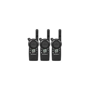 3 pack of motorola cls1110 two way radio walkie talkies (uhf)
