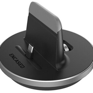 Encased Charging Station (Fast Charge Compatible) Adjustable Desktop Dock USB-C Charger Stand (Case Friendly Design) for Samsung Galaxy S10/Plus/S20/S21/S22/S23 Ultra