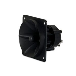 goldwood sound 75 watts 8ohm piezo horn speaker tweeter black (gt-1001)