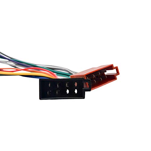 MASO 16 Pin Car Stereo Radio Lead Loom ISO Wiring Harness Connector Adaptor