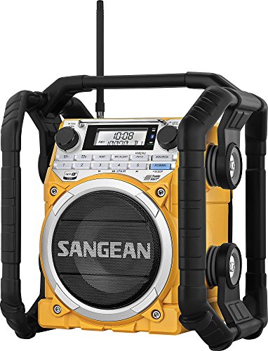 Sangean U4 AM/FM-RBDS/Weather Alert/Bluetooth/Aux-in Ultra Rugged Rechargeable Digital Tuning Radio (Renewed)