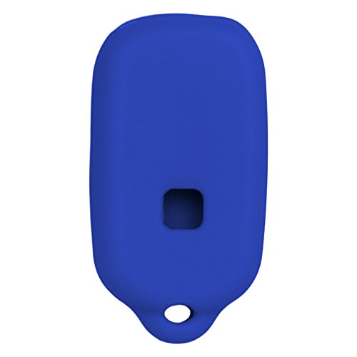 Keyless2Go Replacement for New Silicone Cover Protective Cases for Remote Key Fobs with FCC GQ43VT14T HYQ12BAN HYQ12BBX - Blue (2 Pack)