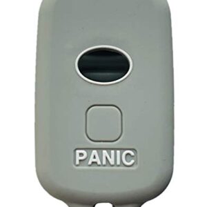 Rpkey Silicone Keyless Entry Remote Control Key Fob Cover Case protector Replacement Fit For Scion xA xB Toyota Celica Echo FJ Cruiser Highlander Prius RAV4 Tacoma Tundra Yaris HYQ12BBX (gray)