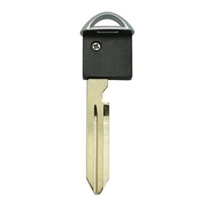 aks keys new uncut blank chipped emergency key compatible with nissan infiniti id46 chip