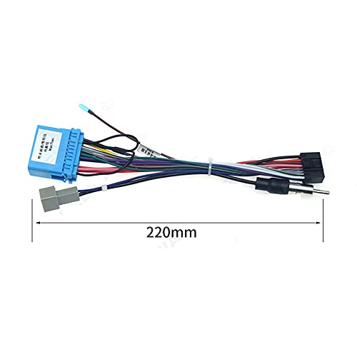 16pin Car Radio Stereo Power Retrofit Harness for Suzuki Grand Vitara Swift SX4 Acura/Suzuki/Honda Accord OdysseyVehicles with Radio Antenna Adapter