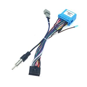 16pin Car Radio Stereo Power Retrofit Harness for Suzuki Grand Vitara Swift SX4 Acura/Suzuki/Honda Accord OdysseyVehicles with Radio Antenna Adapter