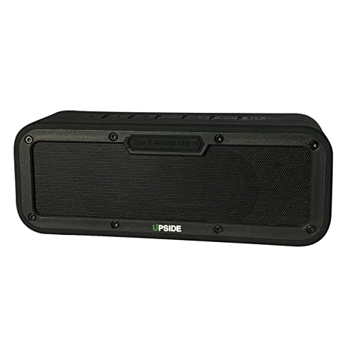 Upside Golf Magnetic Bluetooth Speaker for Golf Cart - Super XL PRO Waterproof Sound System - Mountable Golf Cart Speaker - Awesome 120+ Foot Wireless Range - Rechargeable 15 HR Battery Life