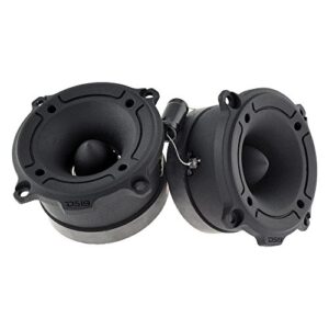 DS18 PRO-TW120B Super Tweeter in Black - 1", Aluminum Frame and Diaphragm, 240W Max, 120W RMS, 4 Ohms, Built in Crossover - PRO Tweeters are The Best in The Pro Audio and Voceteo Market (Pair)