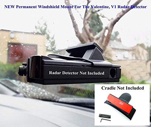 V3M Improved 3M Taped Permanent Windshield Mount for The Valentine 1 Valentine1 V1 Radar Detectors