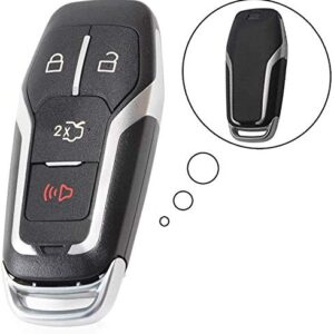 4 Buttons Replacement Remote Control Key Shell Case Fob Cover For Edge Explorer Fusion Mustang FCC ID: M3N-A2C31243300