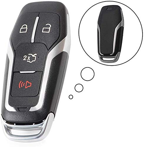 4 Buttons Replacement Remote Control Key Shell Case Fob Cover For Edge Explorer Fusion Mustang FCC ID: M3N-A2C31243300