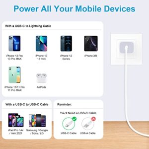 20W Samsung Galaxy Phone Charger Android Fast Charger C Type C Charger Cable Fast Charging for Samsung Galaxy A13 5G/S21 FE/S22/A53 5G/Z Flip 5/Z Fold3/A03S/A32/A52/S20 FE/A32/A01 A11,Pixel 7 6 Pro