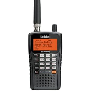 Uniden BCD325P2 Handheld TrunkTracker V Scanner. 25,000 Dynamically Allocated Channels. Close Call RF Capture Technology. Location-Based Scanning and S.A.M.E. Weather Alert. Compact Size.