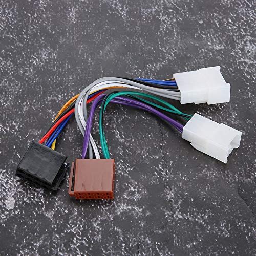 ISO Wiring Harness,Audio Line Car Plug Connector Connection Line Interior Fit for Toyota