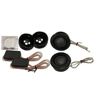 CYDZSW 1 Inch Car Audio Tweeters,Door Stereo Speakers,Truck Super Tweeter Pair Set 180W(DDT-S30)