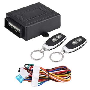 car remote central kit, key less entry system, car keyless entry system with control box and 2 remote controllers transmitter for central door lock