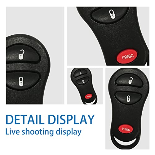 Keyless Entry Remote Fob Clicker Compatible With for 2005 Dodge Ram Pickup