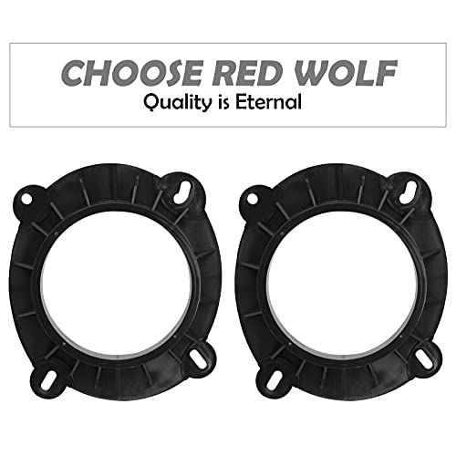 RED WOLF Speaker Adapter Spacer Bracket Rings for Toyota Camry 2018-2021 Install Aftermarket Car Speaker