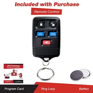 KeylessOption Keyless Entry Remote Car Key Fob for 2003-2007 Lincoln Navigator 2003-2006 Ford Expedition CWTWB1U551