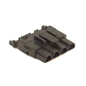 pack of 10 428-16-0412 connectors rectangular 4positions black 0.394 female socket