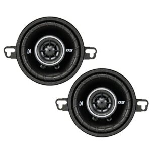 kicker dsc350 3.5-inch (89mm) coaxial speakers, 4-ohm (pair)