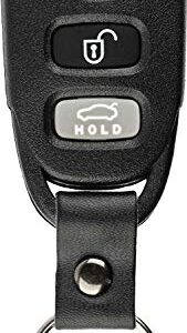 KeylessOption Keyless Entry Remote Car Key Fob Clicker with Strap for Kia Forte PINHA-T008