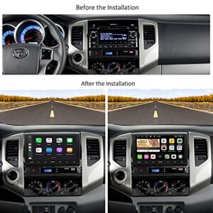 YOFUNG AC-TYTM02X-ST Installation Mounting Dash Kit -Compatible with Selected Toyota Tacoma 2005 2006 2007 2008 2009 2010 2011 2012 2013 2014 2015 Models -Only Fit for ATOTO Car Stereo of IAH10D Style