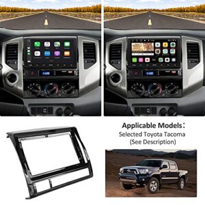 YOFUNG AC-TYTM02X-ST Installation Mounting Dash Kit -Compatible with Selected Toyota Tacoma 2005 2006 2007 2008 2009 2010 2011 2012 2013 2014 2015 Models -Only Fit for ATOTO Car Stereo of IAH10D Style
