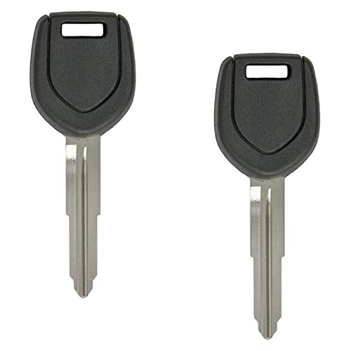 2X Remote Fob Transponder Car Key 46 Chip for Mitusbishi Lancer (MIT14-PT)