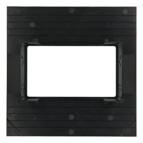 Metra Electronics - Universal ISO Double Din mount and plate (95-9999) Metra Radio Install kits