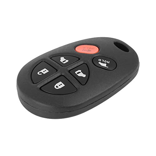 X AUTOHAUX Keyless Remote Flip Key Fob 315Mhz GQ43VT20T for Toyota Sienna 2004-2008