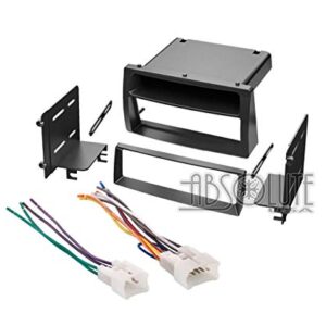 Absolute USA ABS99-8204 Toyota Corolla 2003 2004 2005 2006 2007 2008 Single DIN Stereo Harness Radio Install Dash Kit