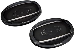 pioneer ts-a6967s a-series 6×9 shallow 4-way 450 watts max power black car audio speakers (pair)