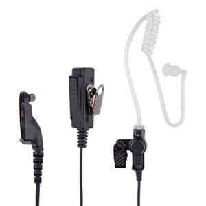 motorola apx 6000 earpiece,xpr7550 xpr6350 xpr6550 xpr7350 xpr7550e apx 4000 6000 7000 walkie talkies earpiece and mic acoustic tube noise reduction reinforced and two way radio headset with mic ptt