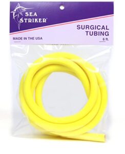 sea strike sst6-y latex tubing 6′ yellow