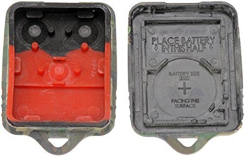 Dorman 13625GNC Keyless Entry Transmitter Cover Compatible with Select Models, Green Woodland Camouflage