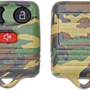 Dorman 13625GNC Keyless Entry Transmitter Cover Compatible with Select Models, Green Woodland Camouflage