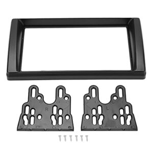 fydun double din installation dash kit car radio fascia frame dashboard trim 2din replacement for camry (american version) 2002‑2006