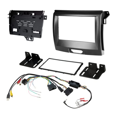 Scosche FDSA6218DDB 2019-22 Select Ford Ranger Double DIN Stereo in-Dash Installation Kit