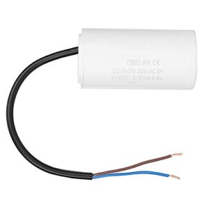 Professional Run Capacitor with Wire for Motor Air Compressor CBB60 250V AC 120uF 50/60Hz Heat Resisting and Low Leakage