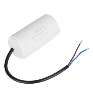 Professional Run Capacitor with Wire for Motor Air Compressor CBB60 250V AC 120uF 50/60Hz Heat Resisting and Low Leakage