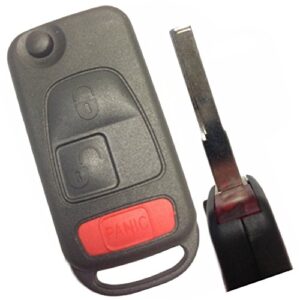 replacement keyless remote fob key shell case replacement fit for c230 c280 c43 amg cl500 cl600 clk320 clk430 e300 e320 e430 e55 amg ml320 ml430 ml55 amg s320 s420 s500 s600 sl500 sl600 slk230