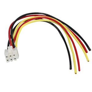 Yongjiangxia 6 Pin High Level Input Plug Wire Harness for Alpine Amp Amplifier ERA G320 EQ