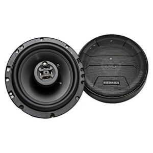 hifonics zs653 zeus coaxial car speakers (black, pair) – 6.5 inch coaxial speakers, 300 watt, 3-way car audio, passive crossover, sound system (grills included)