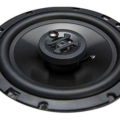 Hifonics ZS653 Zeus Coaxial Car Speakers (Black, Pair) – 6.5 Inch Coaxial Speakers, 300 Watt, 3-Way Car Audio, Passive Crossover, Sound System (Grills Included)