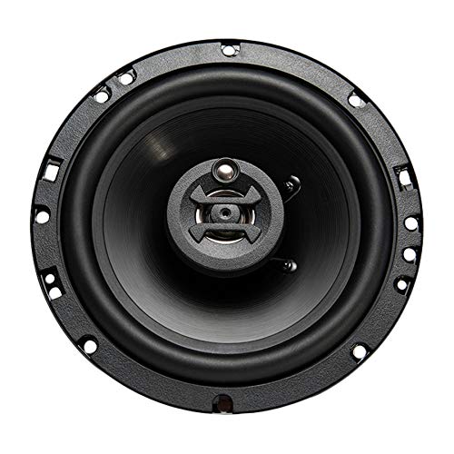 Hifonics ZS653 Zeus Coaxial Car Speakers (Black, Pair) – 6.5 Inch Coaxial Speakers, 300 Watt, 3-Way Car Audio, Passive Crossover, Sound System (Grills Included)