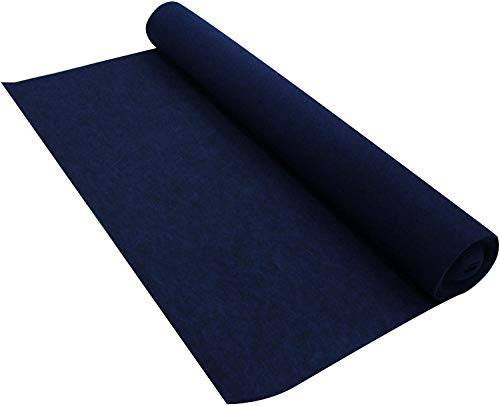 Absolute USA CC10BL 10-Feet Long by 4 Feet Wide, 40 Square Feet Blue Carpet for Speaker Sub Box Carpet Home, Auto, RV, Boat, Marine, Truck, Car Trunk Liner