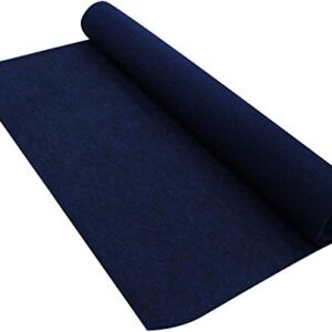 Absolute USA CC10BL 10-Feet Long by 4 Feet Wide, 40 Square Feet Blue Carpet for Speaker Sub Box Carpet Home, Auto, RV, Boat, Marine, Truck, Car Trunk Liner